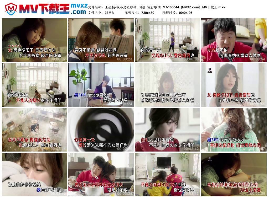 王盛楠-我不是范冰冰_国语_流行歌曲_MA103644